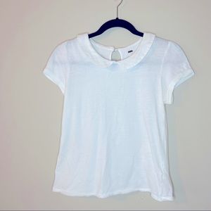 Free People Peter Pan Collar Blouse